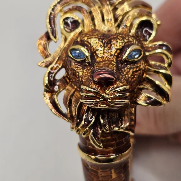 Authentic Rare Vintage Kenneth Jay Lane Clamper Bracelet! - Picture 12 of 12